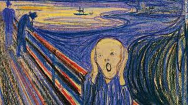 A pastel version of The Scream, by Norwegian painter Edvard Munch, sells for US$120 million in a New York City