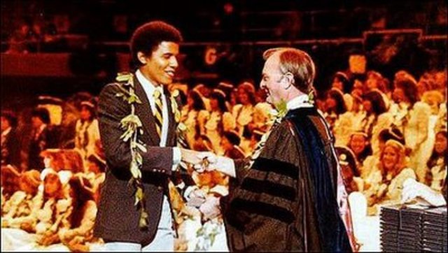 Obama Graduates high school