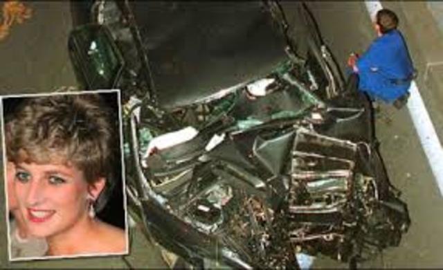 Princess Diana Dies in a Car Accident