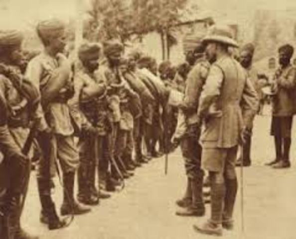 Indian Troops Return Home