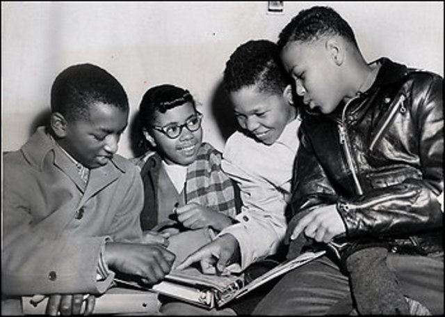 Eleven black students attend the first day of school at Claymont High School, Delaware, becoming the first black students in the 17 segregated states to integrate a white public school.