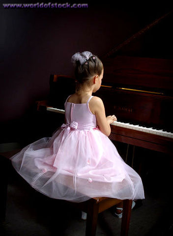 I started to take piano lessons.