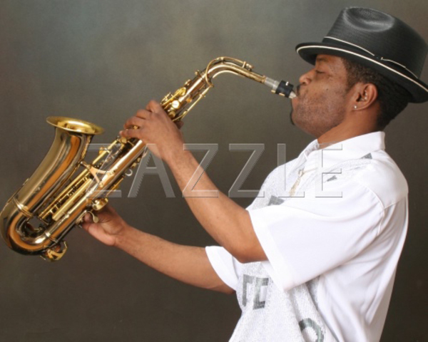 I started to play the saxophone.