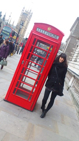 my first visit to London