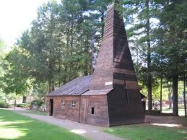 1st US oil well drilled