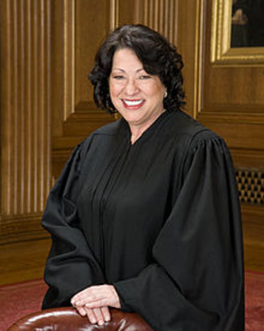 Sonia Sotomayor was born.
