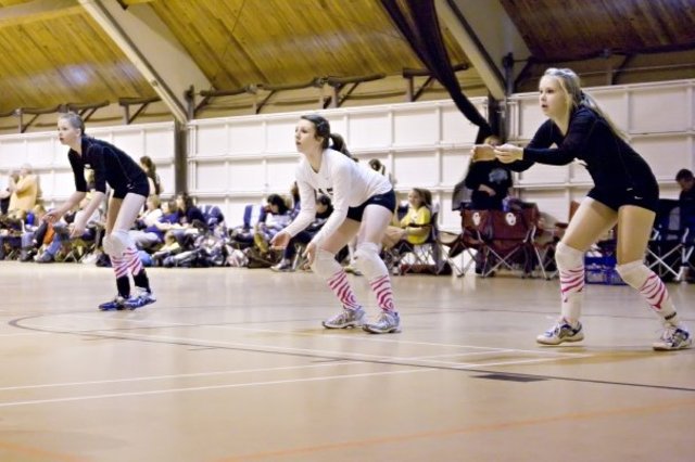 I started playing volleyball.