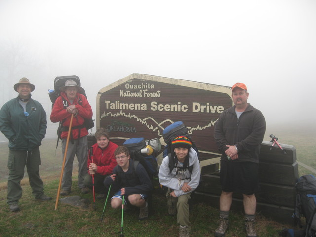 Atempted to hike 50 miles in three days.