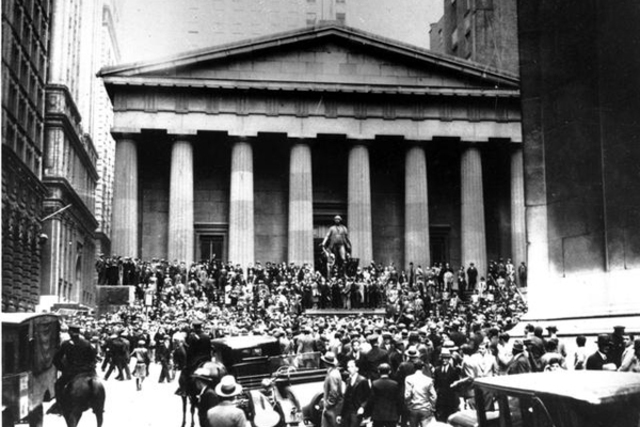 Black Tuesday (start of the Depression)