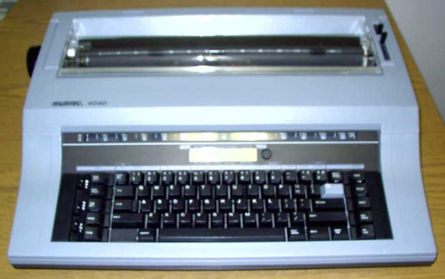 typewriter, version 2