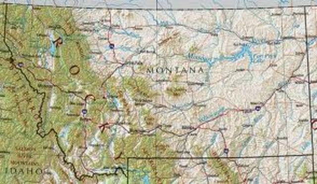 Montanas population drops 60%.