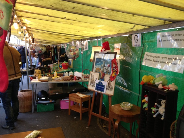 Marché solidaire Paris 20ème