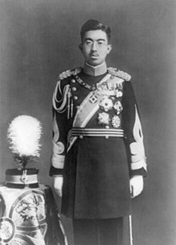 Hirohito the emperor of Japan