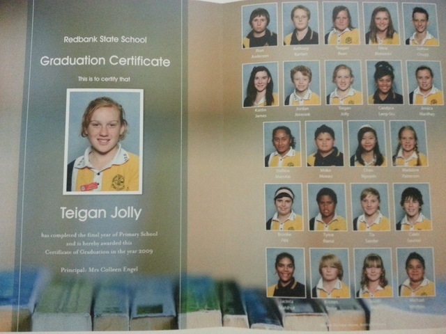 i finished primary school and was ready for high school