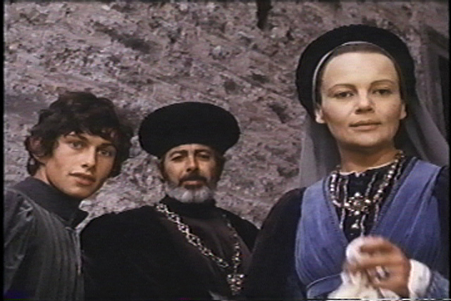 After the brawl Lord and Lady Montague look for Romeo