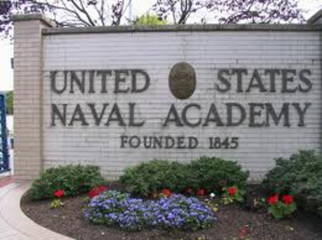 Opening of the Naval Academy