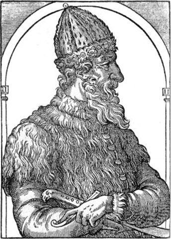 Ivan III "the Great") ends Russian tribute to the Golden Horde