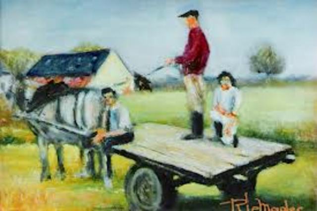 they reach La Charette