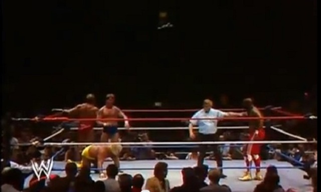 Wrestlemania 1: Hulk Hogan & Mr.T v. Roddy Piper & Paul Orndorf