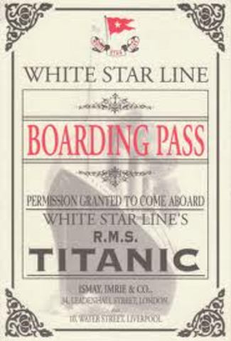 Titanic Tickets