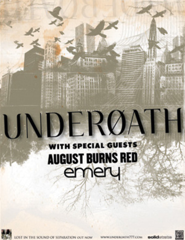 Underoath/August Burns Red concert