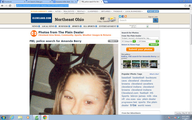 Amanda Berry Report Missing