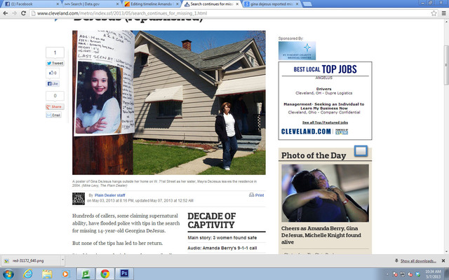 Gina DeJesus is Reported Missing