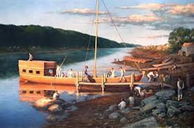 keelboat constructed in Pittsburgh