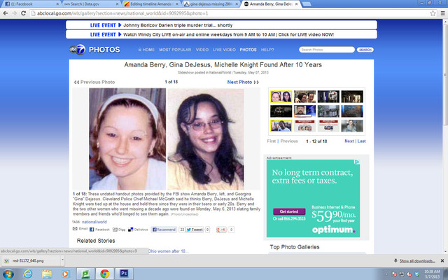 The relation between Gina DeJesus and Amanda Berry