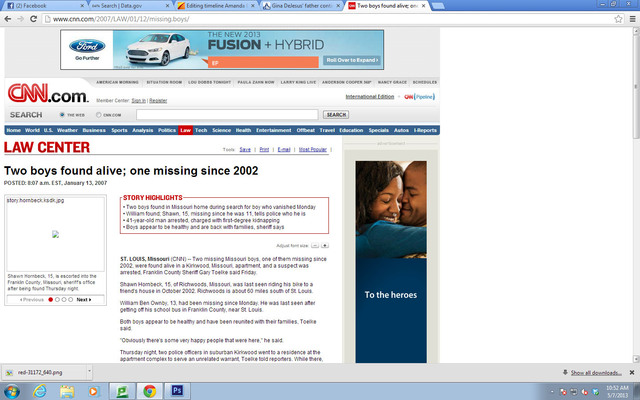 Boy Found in Missouri Gives DeJesus Family New Hope