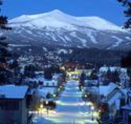 First time skiing in Breckenridge!