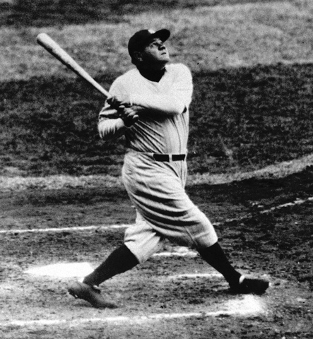 Babe Ruth Makes Home-Run Record