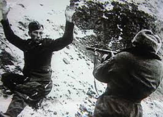 Germans Surrender at Stalingrad