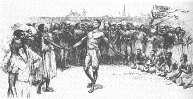 Slaves Improvise at Congo Square