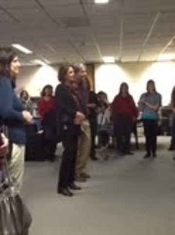 Mr. Friedman Visits Us