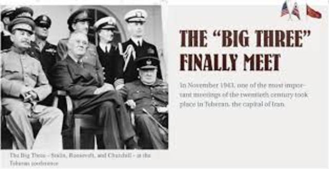 November the "Big three" meet