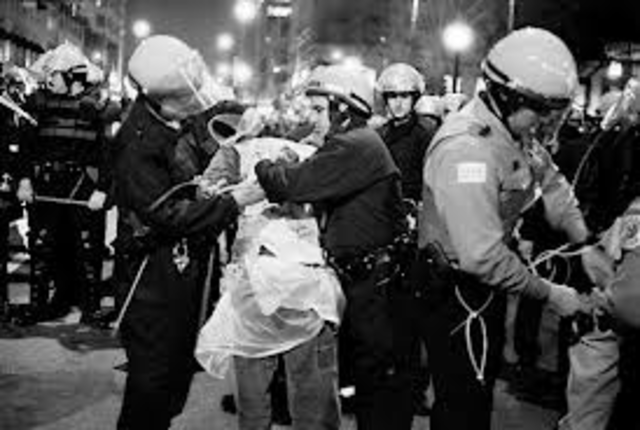 Massive Anti-War Demonstrations Held Throughout US