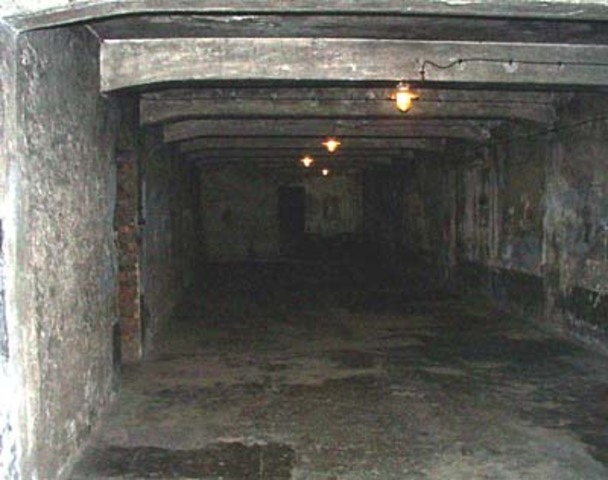 Gas chambers begins and 250,000 Jews were killed