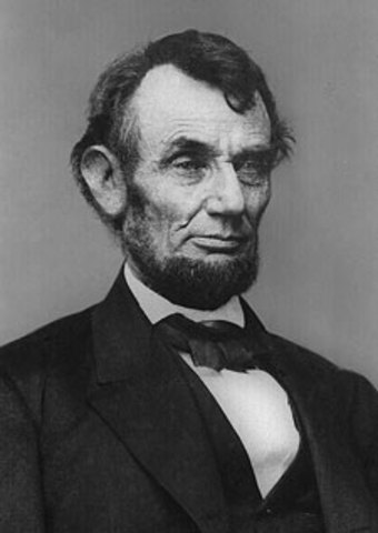 Abraham Lincoln gets elected.