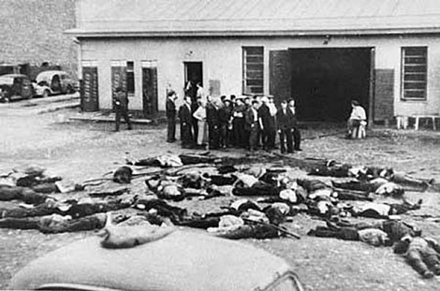 First massacre of Jews in Rumania