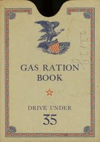 food and gas rationing begins