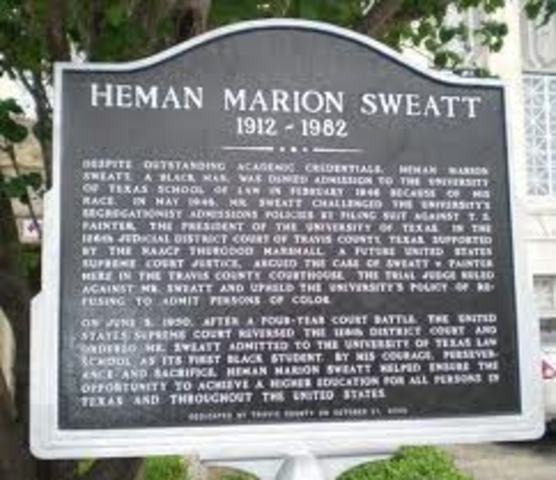 Supreme Court ruled in Sweatt v. Painter