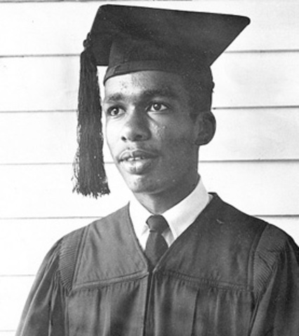 Ernest Green becomes first black student to graduate from Central High School.