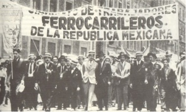 Movimiento ferrocarrilero.