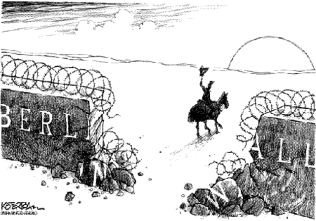 The Fall of the Berlin Wall