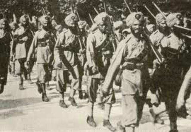 Indian Troops Returning