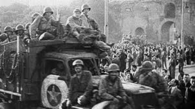 America: Italy Surrenders