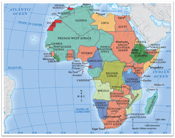 Imperialism in Libya, Eritrea and Italian Somaliland