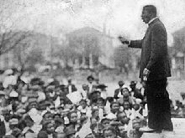 Booker T. Washington opens the Tuskegee Normal and Industrial Institute in Tuskegee, Alabama