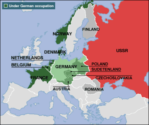 Germany invades Austria